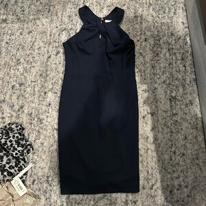Navy blue dress size xs